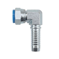 Końcówka zakucie hydrauliczne DKR 90° DN25 1" kompaktowa kuta Premium HYDRAL-347512933