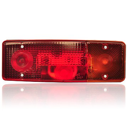 Lampa zespolona przyczepa - ciągnik tylna prawa WE549P 12/24V uniwersalana żarówka-347491647