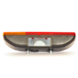 Lampa zespolona przyczepa - ciągnik tylna prawa WE549P 12/24V uniwersalana żarówka-347491648