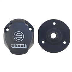 Gniazdo elektryczne 7 - biegunowe plastikowe z osłoną 12/24V wtyki niklowane Premium ELMOT-347515094
