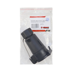 Gniazdo zawieszane 7-pin 12/24V wtyki niklowane Premium ELMOT-347515131