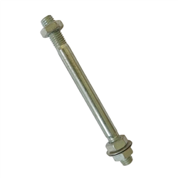Oś koła taczki FI-12mm L=149mm z nakrętką i podkładkami-347500516