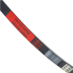 Pasek klinowy HBx1550 17x1550 Czerwony SUPER CR Power MORGA-347929633