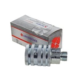 Szybkozłącze hydrauliczne gniazdo M18x1.5 gwint zewnętrzny EURO PUSH-PULL (9100818G) (ISO 7241-A) HYDRAL PREMIUM-347501820