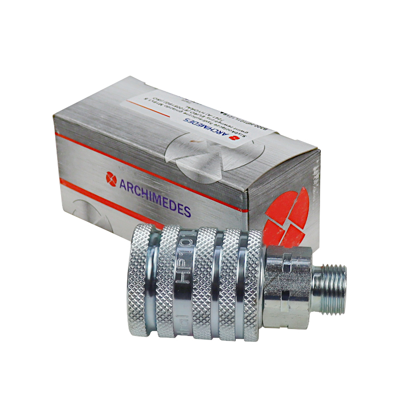 Szybkozłącze hydrauliczne gniazdo M18x1.5 gwint zewnętrzny EURO PUSH-PULL (9100818G) (ISO 7241-A) HYDRAL PREMIUM-347501820