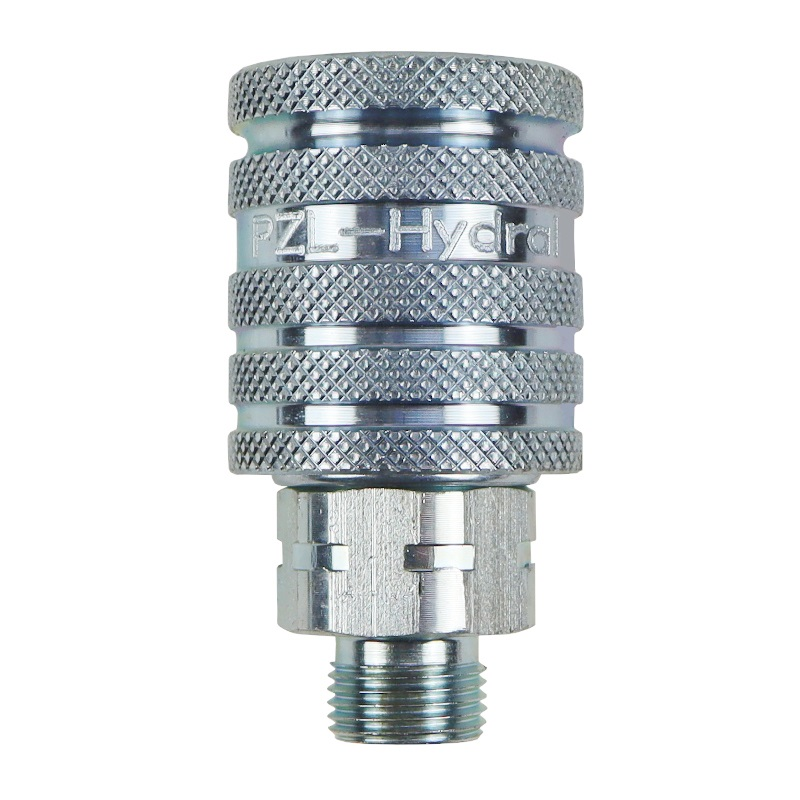 Szybkozłącze hydrauliczne gniazdo M18x1.5 gwint zewnętrzny EURO PUSH-PULL (9100818G) (ISO 7241-A) HYDRAL PREMIUM-347501817