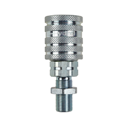 Szybkozłącze hydrauliczne gniazdo long M18x1.5 gwint zewnętrzny EURO PUSH-PULL (9100818GL) (ISO 7241-A) HYDRAL PREMIUM-347501811