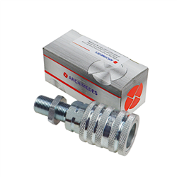 Szybkozłącze hydrauliczne gniazdo long M18x1.5 gwint zewnętrzny EURO PUSH-PULL (9100818GL) (ISO 7241-A) HYDRAL PREMIUM-347501815
