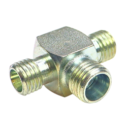 Złącze - złączka hydrauliczna - trójnik M12 - M14 - M12 6L/8L/6L-347773863