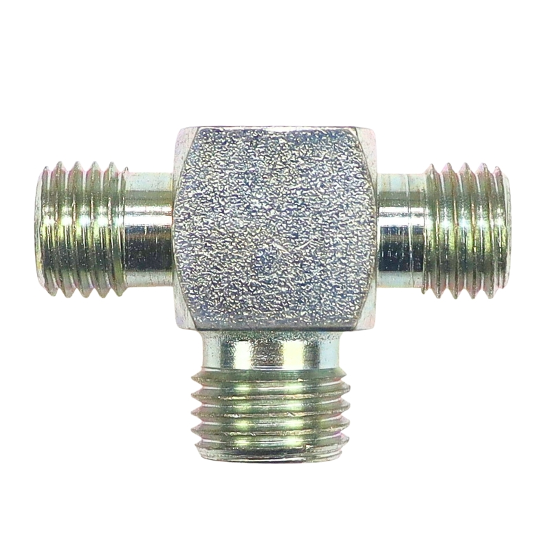 Złącze - złączka hydrauliczna - trójnik M12 - M14 - M12 6L/8L/6L-347773864