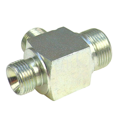Złącze - złączka hydrauliczna - trójnik 3/8" - 3/8" - M22x1,5 15L-347773655