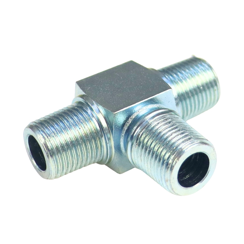 Złącze - złączka hydrauliczna - trójnik 3/8" NPTF-347773657
