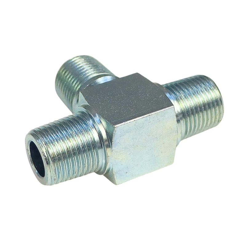 Złącze - złączka hydrauliczna - trójnik 3/8" NPTF-347773658