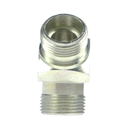 Złącze - złączka hydrauliczna - kolanko 45 BB M22x1,5 - M22x1,5 15L/15L-347513681