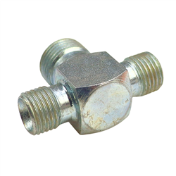 Złącze - złączka hydrauliczna - trójnik 1/4 - 3/8" - 1/4"-347774522