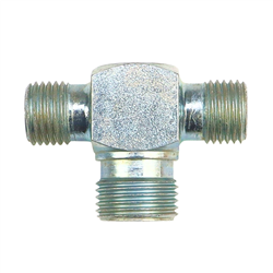 Złącze - złączka hydrauliczna - trójnik 1/4 - 3/8" - 1/4"-347774524