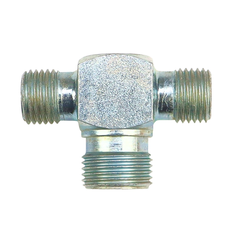 Złącze - złączka hydrauliczna - trójnik 1/4 - 3/8" - 1/4"-347774524