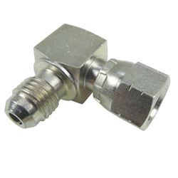 Złącze - złączka hydrauliczna - kolanko 90 AB 7/16" - 7/16" UNF/UNF-347497765
