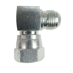 Złącze - złączka hydrauliczna - kolanko 90 AB 3/4" - 3/4" UNF/UNF calowe-347497766