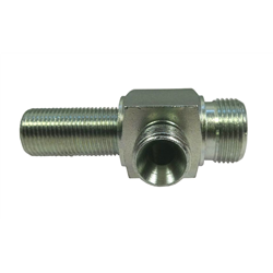 Złącze - złączka hydrauliczna - trójnik 3/8" grodziowy 3/8" - M22x1,5 15L-347497363