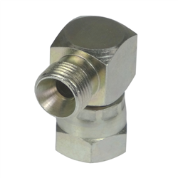 Złącze - złączka hydrauliczna - kolanko 90 AB M18x1,5 - 3/8" stożek starego typu bez oringu-347497827