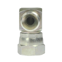 Złącze - złączka hydrauliczna - kolanko 90 AB M18x1,5 - 3/8" stożek starego typu bez oringu-347497828