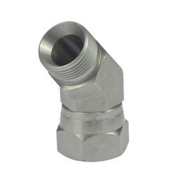 Złącze - złączka hydrauliczna - kolanko 45 AB 3/4" - 3/4"-347497873