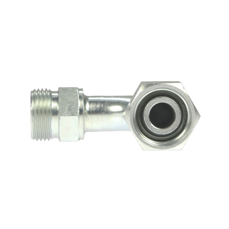 Złącze - złączka hydrauliczna - kolano łukowe AB M27x2 18L metryczne-347497893