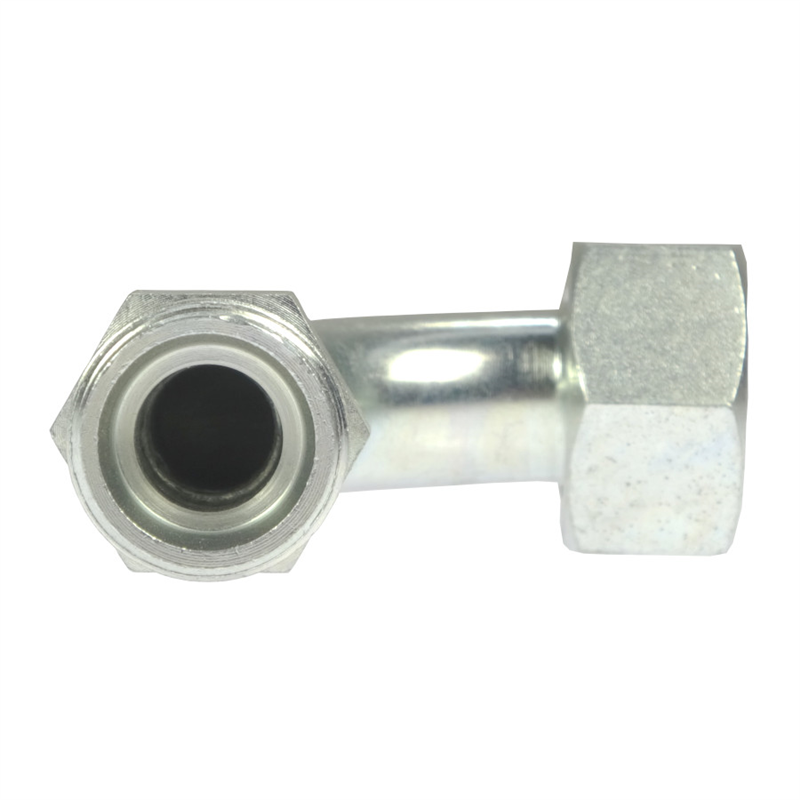 Złącze - złączka hydrauliczna - kolano łukowe AB M27x2 18L metryczne-347497894