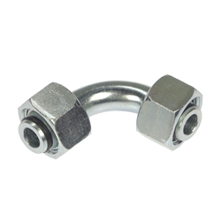 Złącze - złączka hydrauliczna - kolano łukowe AA M22x1,5 15L metryczne-347497930