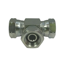 Złącze - złączka hydrauliczna - trójnik AAA 3/8"-347497985