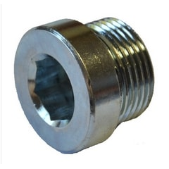Korek hydrauliczny gwintowany metryczny z gniazdem sześciokątnym - imbus M16x1,5-347498327