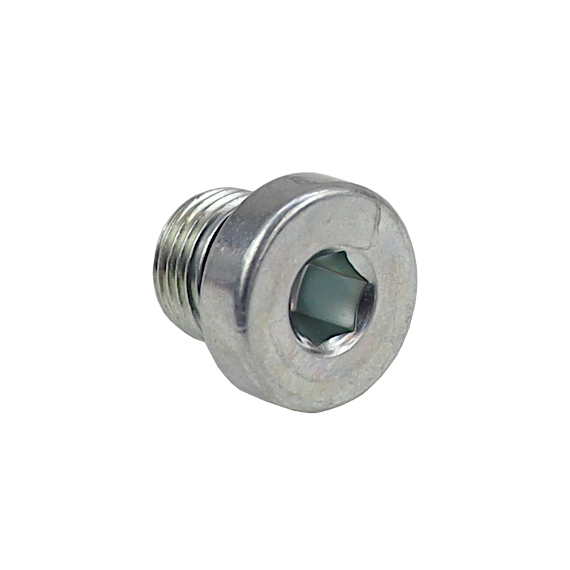 Korek hydrauliczny gwintowany calowy z gniazdem sześciokątnym - imbus 1/8"-347498337