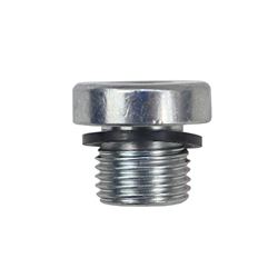 Korek hydrauliczny gwintowany calowy z gniazdem sześciokątnym - imbus 1/8"-347498338
