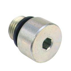 Korek gwintowany hydrauliczny B 1/4" + otwór na magnes-347933971