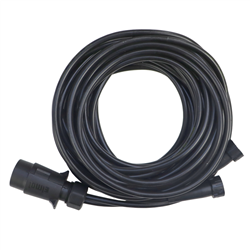 Instalacja elektryczna przyczepki 7m wtyczka 7PIN lampy bajonet 5PIN (kabel przekrój 0,5mm) ELMOT-347513780