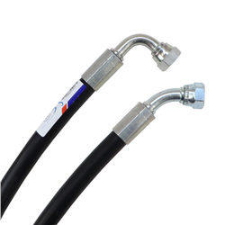 Przewód wąż hydrauliczny DKR45/DKR90 G3/8""BSP DN10X2SN 330BAR L-750 PZL HYDRAL-347506424