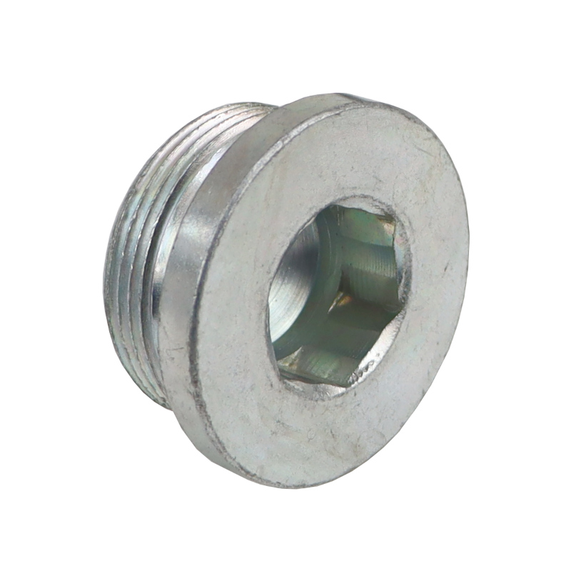 Korek hydrauliczny gwintowany metryczny z gniazdem sześciokątnym - imbus M42x2-347480531