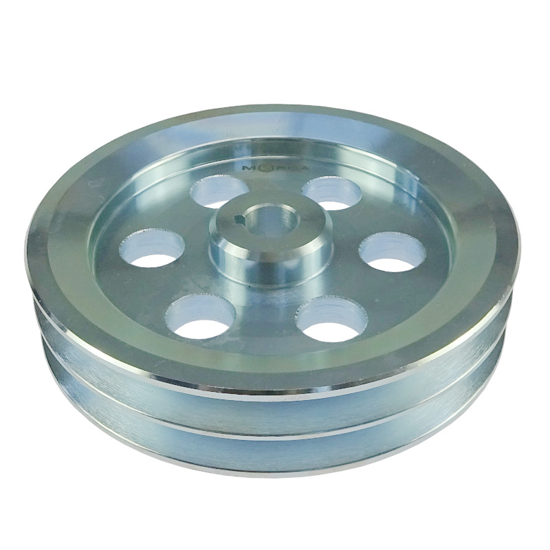 Koło pasowe 2 paski 2 SPB / 2 HB FI-200 otwór 22mm stalowe MORGA-347821926
