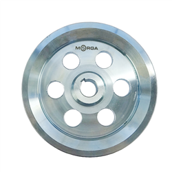 Koło pasowe 2 paski 2 SPB / 2 HB FI-200 otwór 25mm stalowe MORGA-347821933
