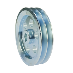 Koło pasowe 2 paski 2 SPB / 2 HB FI-200 otwór 25mm stalowe MORGA-347821935