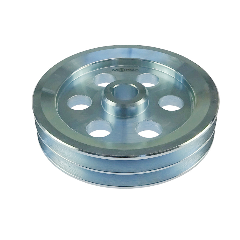 Koło pasowe 2 paski 2 SPB / 2 HB FI-200 otwór 28mm stalowe MORGA-347821918