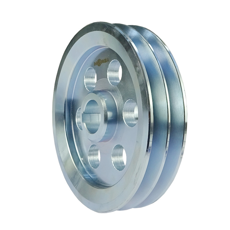 Koło pasowe 2 paski 2 SPB / 2 HB FI-200 otwór 35mm stalowe MORGA-347821945