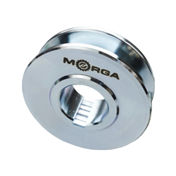 Koło pasowe 1 pasek 1 SPB / 1 HB FI-80 otwór 30mm stalowe MORGA-347496271