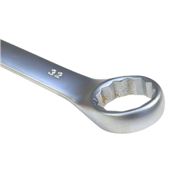 Klucz płasko oczkowy 32mm CR-V satynowy-347522724