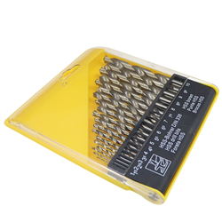 Komplet wierteł do metalu HSS 19cz 1-10mm-347522745