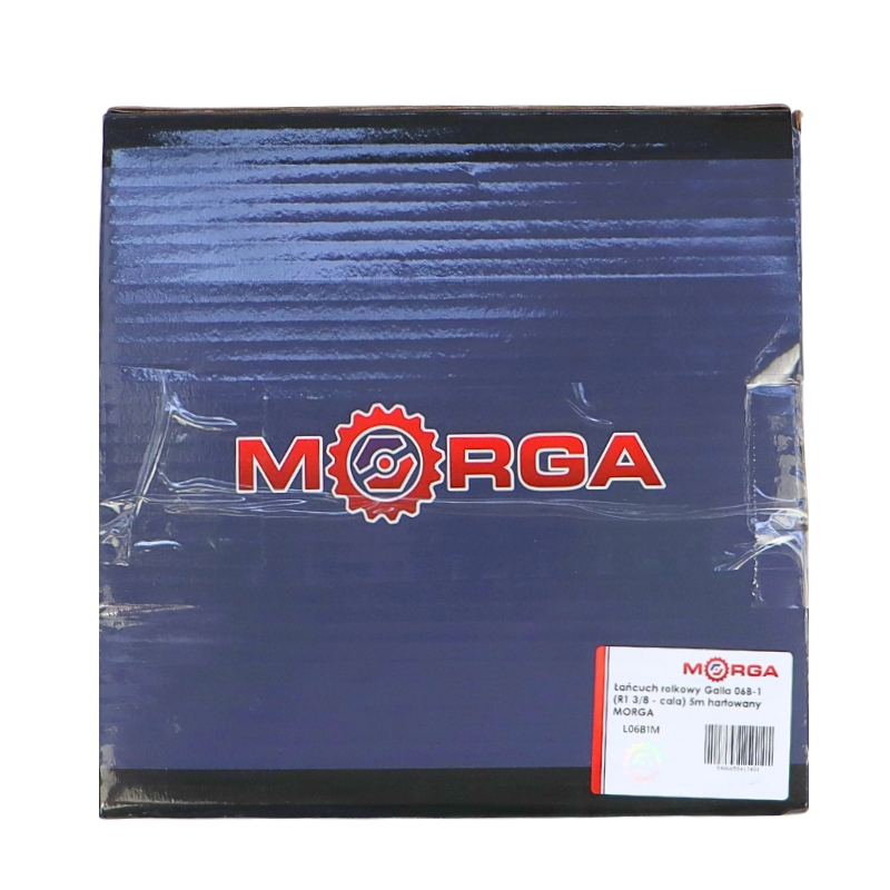Łańcuch rolkowy Galla 06B-1 (R1 3/8 - cala) 5m hartowany MORGA-347519921