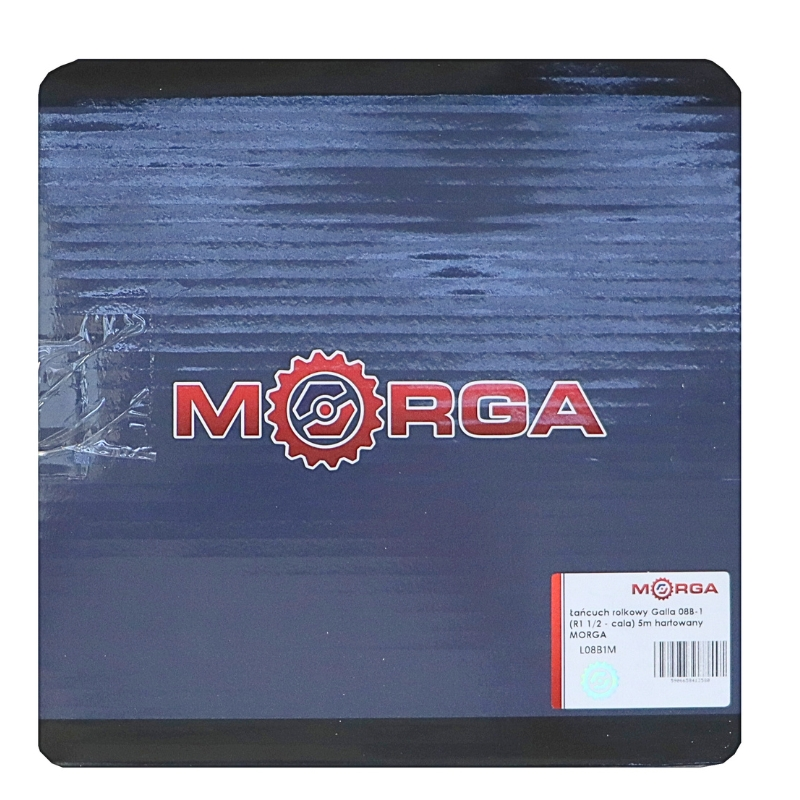Łańcuch rolkowy Galla 08B-1 (R1 1/2 - cala) 5m hartowany MORGA-347519962