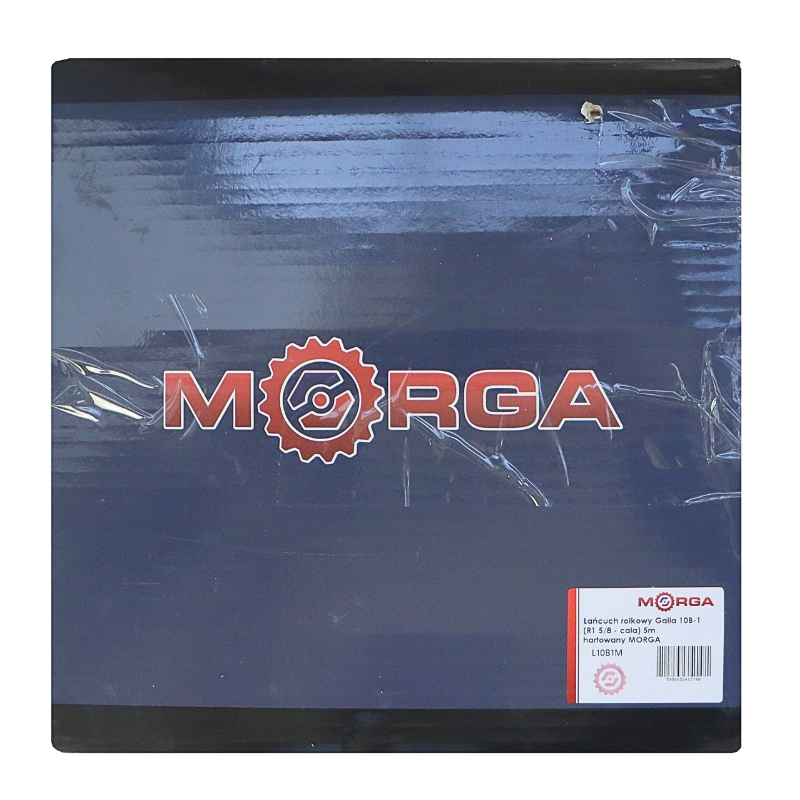 Łańcuch rolkowy Galla 10B-1 (R1 5/8 - cala) 5m hartowany MORGA-347520011