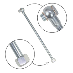 Rurka prosta FI-15 z oczkiem 18mm długość 400mm HYDRAL-347510235